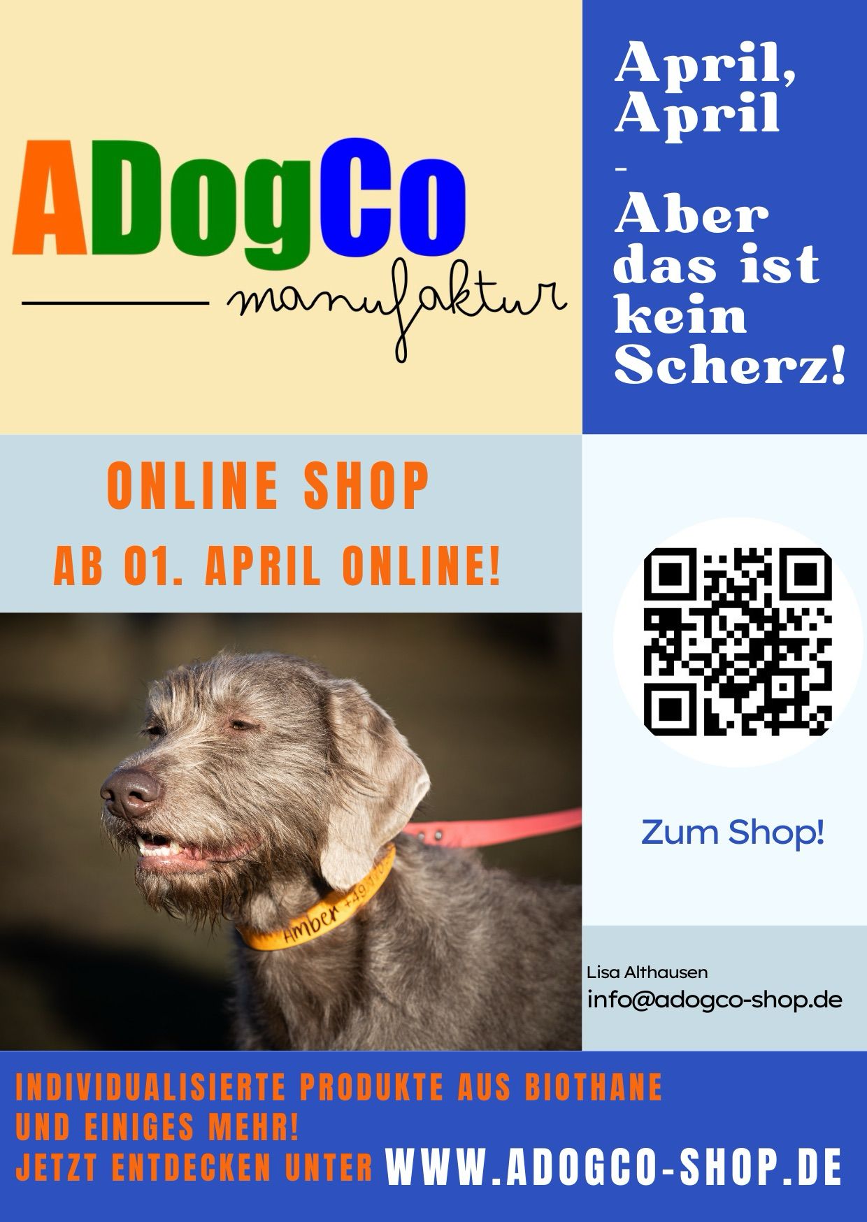 Neu: ADogCo-Shop ab 1.5.2024
