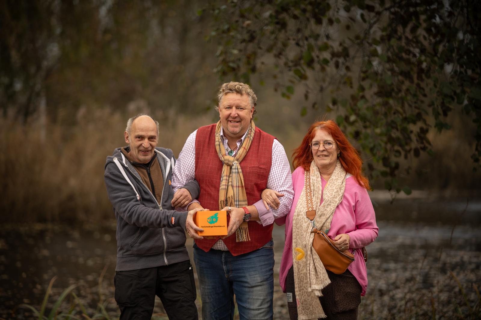 2025-Tierrettung Spendenübergabe